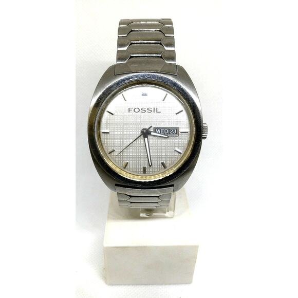 Fossil Arkitekt men's watch FS4053 42mm Stainless Steel Water Resistant Quartz - Picture 2 of 6